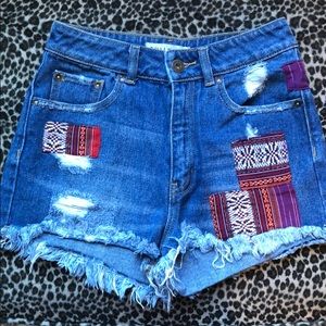 PACSUN DENIM SHORTS